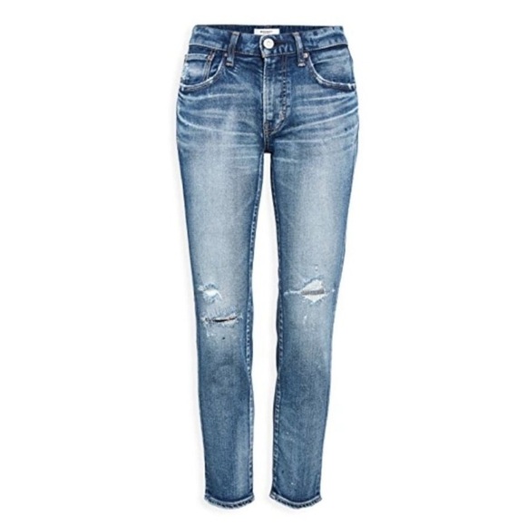 Moussy Vintage Distressed Low Rise Skinny Jeans Womens 25 - Picture 8 of 8